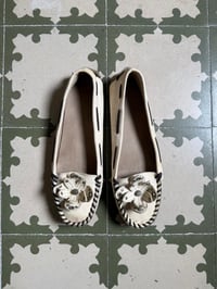 Image 1 of Miu Miu floral loafers