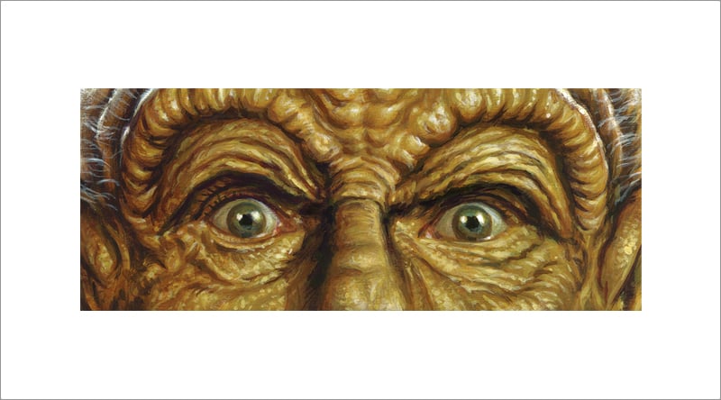 "Power of the Schwartz" - 9" x 5"  limited edition gicleé with BONUS Desert Comb