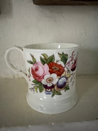 Image 1 of Floral antique mug