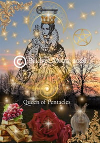 Image 1 of Pre-Order Poetic Moon Tarot Deck & Angel Numbers Deck