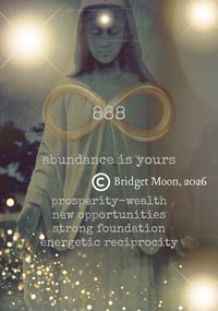 Image 4 of Pre-Order Poetic Moon Tarot Deck & Angel Numbers Deck