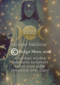 Image 2 of Pre-Order Poetic Moon Tarot Deck & Angel Numbers Deck