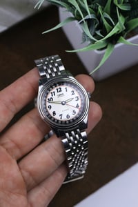 Image 2 of 1990s Oris Pointer Date 7461 - Rare Tuxedo Dial - Automatic Cal. 654
