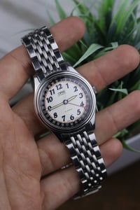 Image 4 of 1990s Oris Pointer Date 7461 - Rare Tuxedo Dial - Automatic Cal. 654