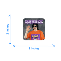 Image 4 of King of Pop Meme Sticker Bundle