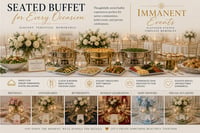 Seated Buffet Guest Tablescape Kit