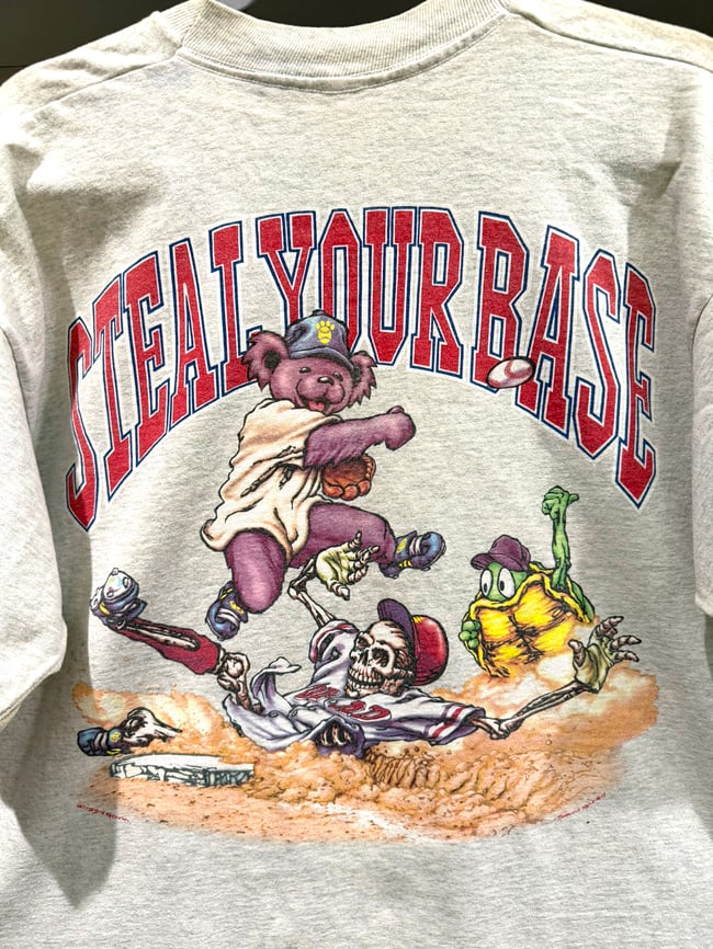 Grateful Dead 1994 Steal Your Base T-Shirt -- Size XL