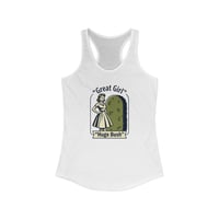 Image 2 of Funny Great Girl Huge Bush Racerback Tank