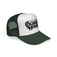 Image 5 of I Still Owe Money to Columbia House Trucker Cap | Retro Logo Mesh Hat