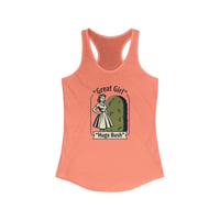 Image 5 of Funny Great Girl Huge Bush Racerback Tank