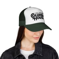 Image 7 of I Still Owe Money to Columbia House Trucker Cap | Retro Logo Mesh Hat