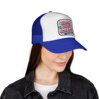 Image 13 of Blow Jobs Are Real Jobs Trucker Cap | Retro Patch Graphic