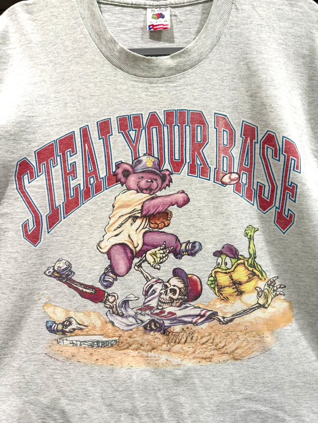 Grateful Dead 1994 Steal Your Base (Dates) T-Shirt - Size XL
