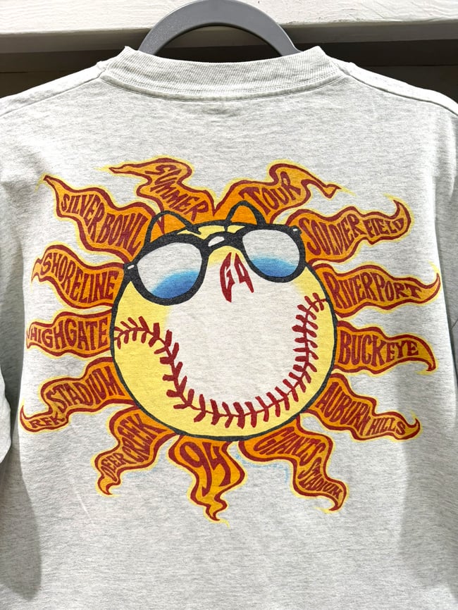 Grateful Dead 1994 Steal Your Base (Dates) T-Shirt - Size XL