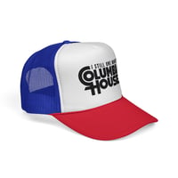 Image 14 of I Still Owe Money to Columbia House Trucker Cap | Retro Logo Mesh Hat