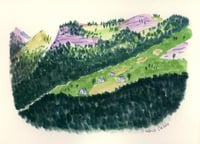 Image 2 of Aquarelle originale A6