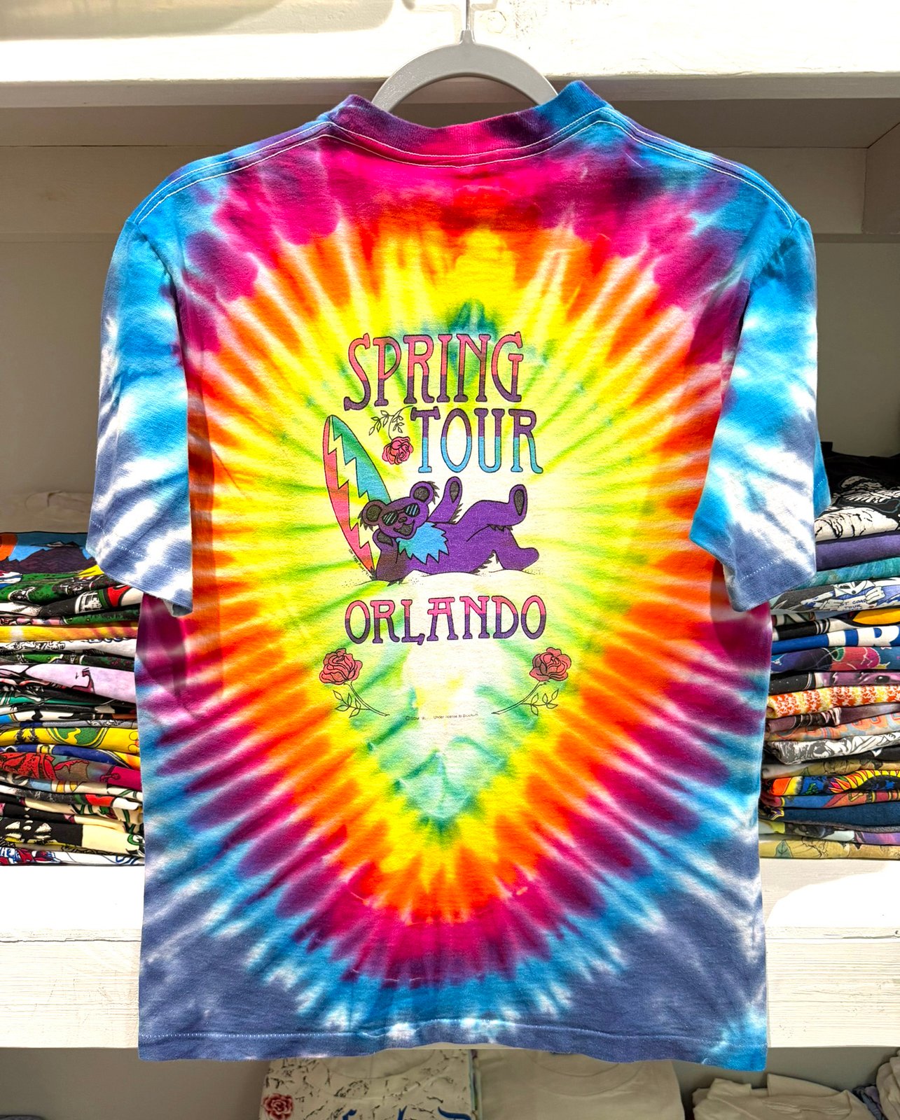 Grateful Dead 1991 Spring Tour Orlando T-Shirt - Fits M