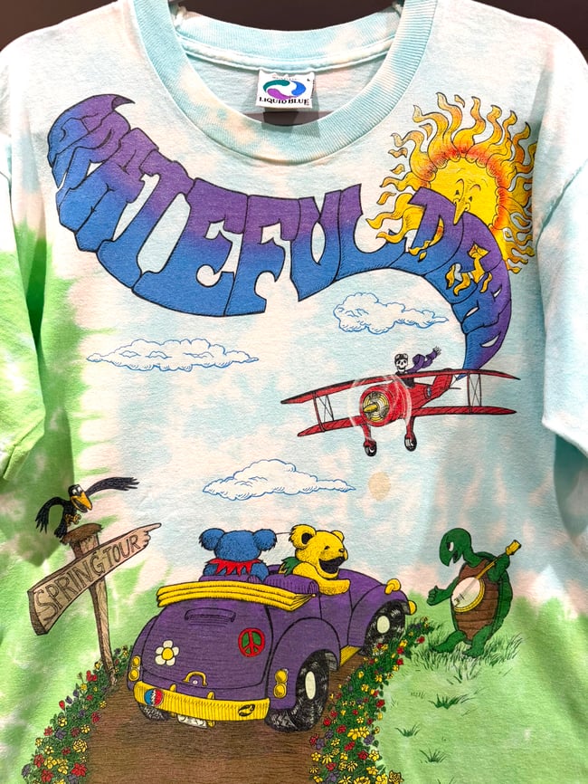 Grateful Dead 1992 Spring Tour T-Shirt - Size L