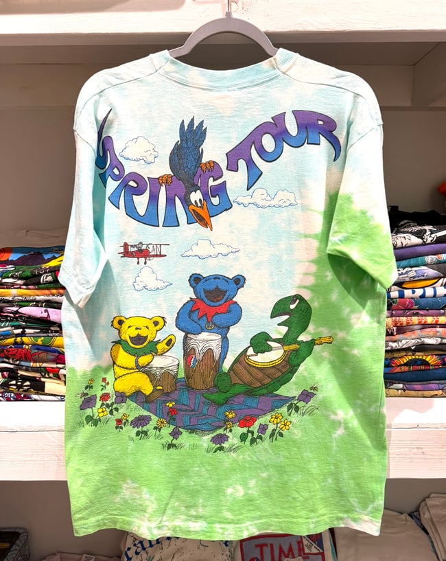 Grateful Dead 1992 Spring Tour T-Shirt - Size L