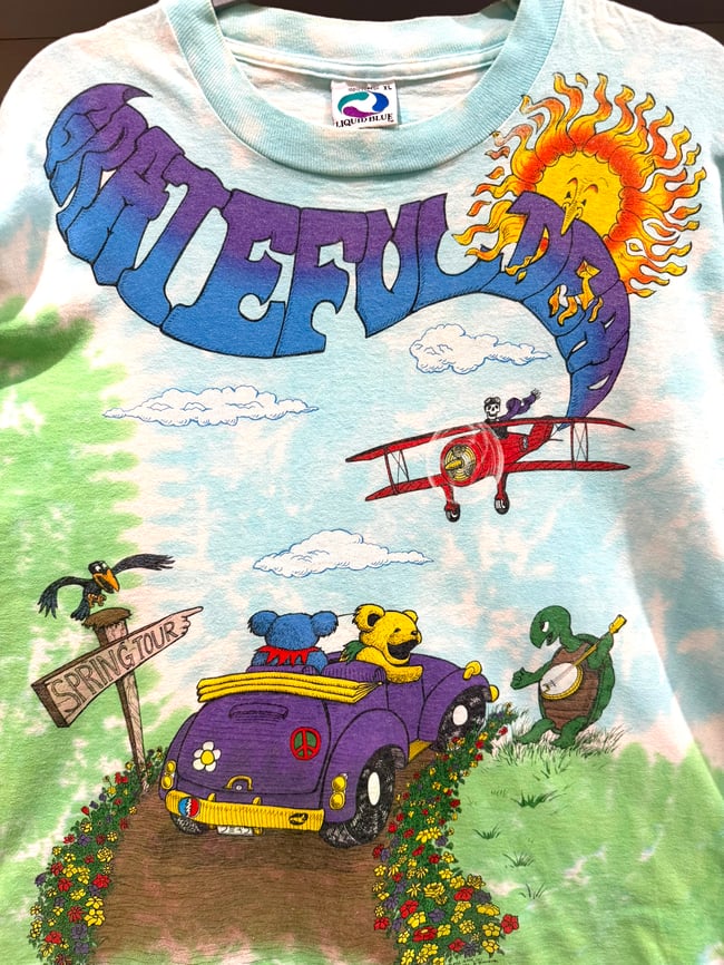 Grateful Dead 1992 Spring Tour T-Shirt - Size XL