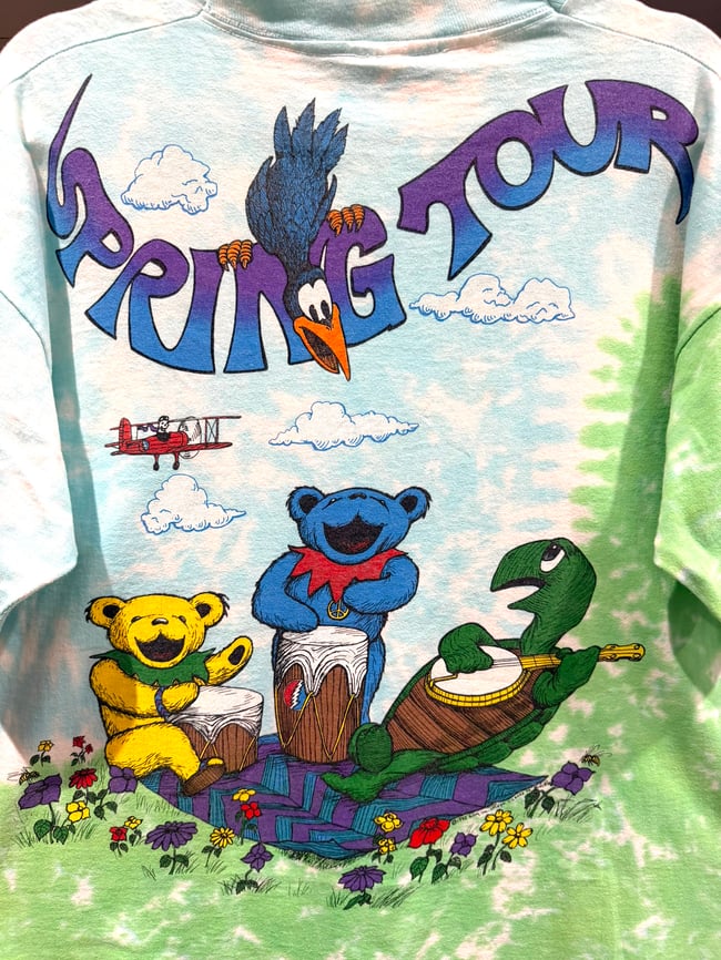 Grateful Dead 1992 Spring Tour T-Shirt - Size XL