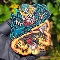Image 3 of King of Hearts Pin (Raw Sandblast Card) 