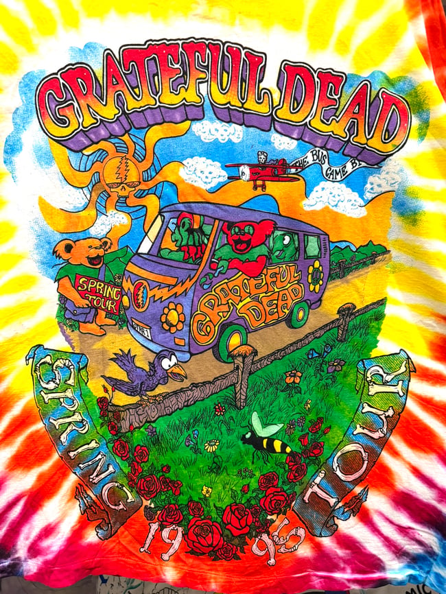 Grateful Dead 1995 Spring Tour (Unworn) T-Shirt - Size 3XL