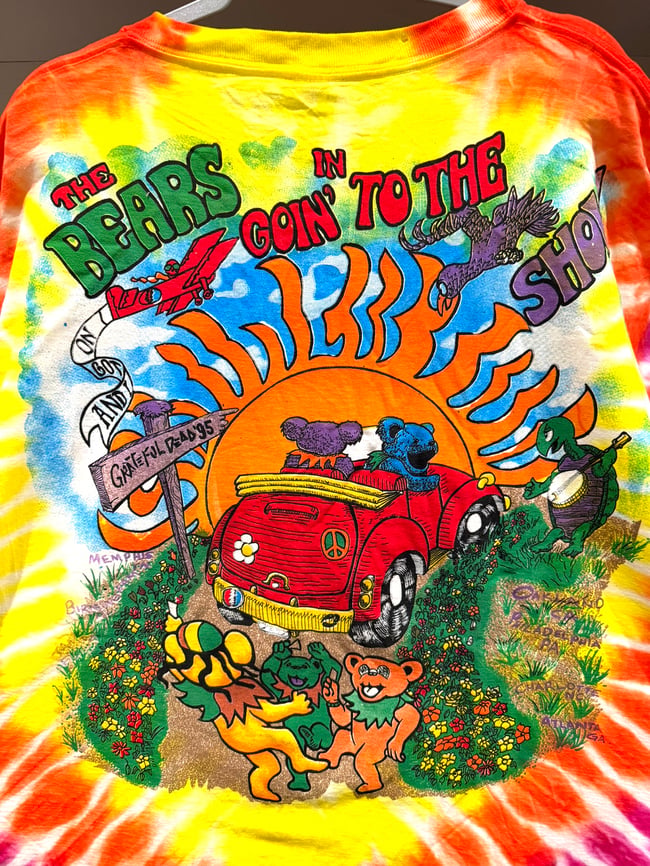 Grateful Dead 1995 Spring Tour (Unworn) T-Shirt - Size 3XL