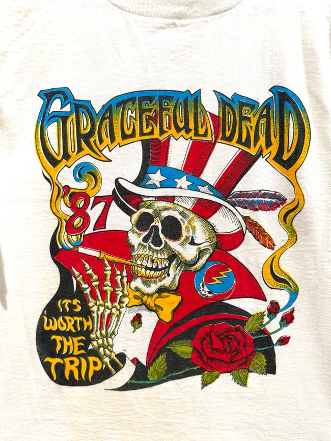 Grateful Dead 1987 Spring Tour T-Shirt (Unworn) - Size M