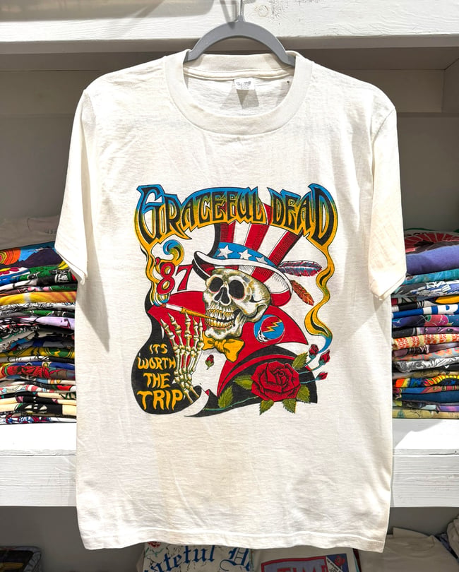 Grateful Dead 1987 Spring Tour T-Shirt (Unworn) - Size M