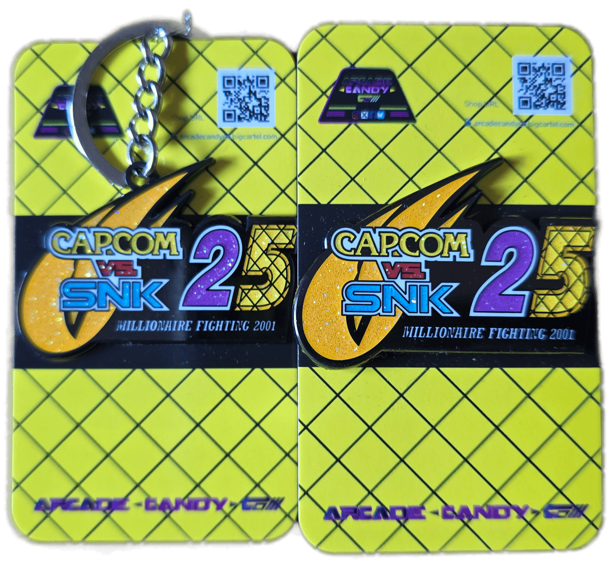 Image of CVS25 PIN & KEYCHAIN SET