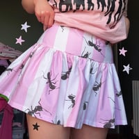 Image 1 of Ant Ruffled Mini Skirt (Size UK10)