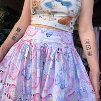 Image 1 of Fairy Cat Midi Ruffled Skirt (UK10)