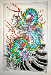 Dragon/Wave Study