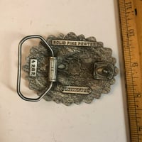 Image 2 of 1996 Eagle head belt buckle 