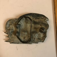 Image 2 of 1991 eagle skull belt buckle