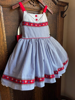 Image of Starry skies ooak dress size 6