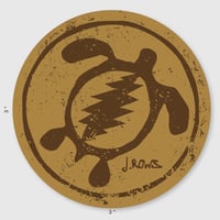 Image 3 of Honu Bolt Petroglyph Sticker