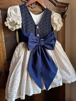 Image of Ooak size 7 vintage Dress