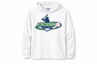 Image 1 of Cicero little league baseball long sleeve T-Shirt hoodie