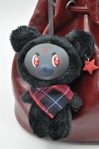 Image 1 of Moonie the Black Bear bag charm