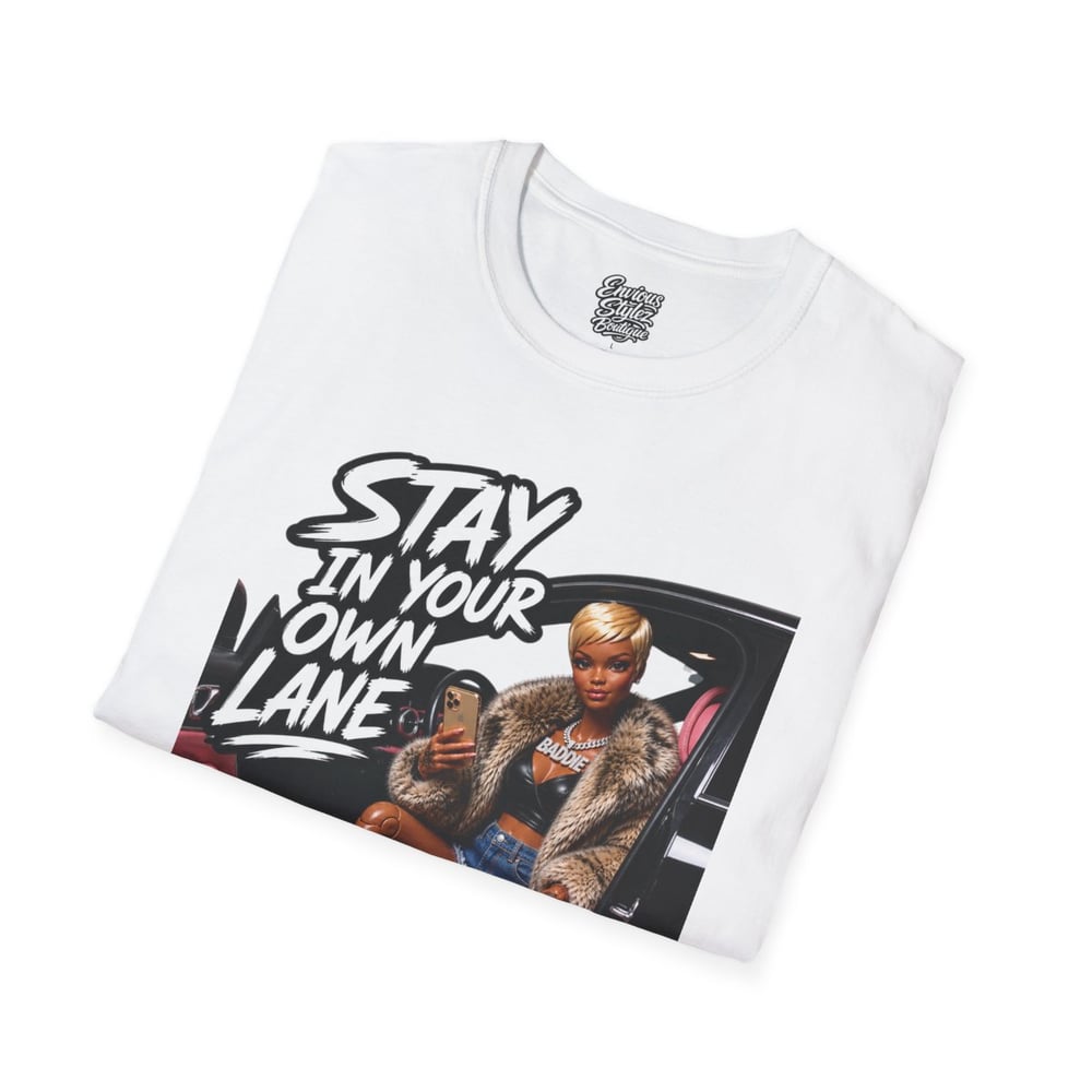 Image of Stay In Your Own Lane T-Shirt — Vintage Glam Graphic Tee