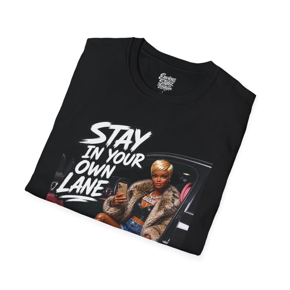 Image of Stay In Your Own Lane T-Shirt — Vintage Glam Graphic Tee