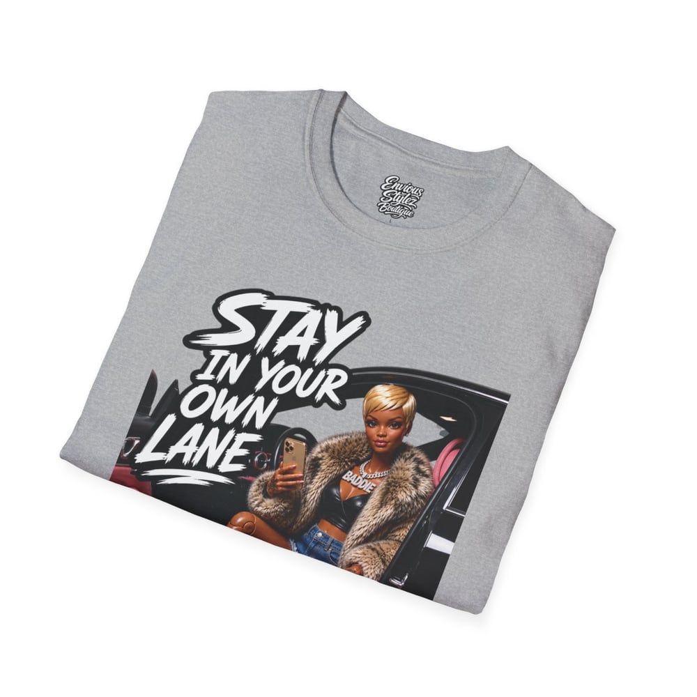 Image of Stay In Your Own Lane T-Shirt — Vintage Glam Graphic Tee