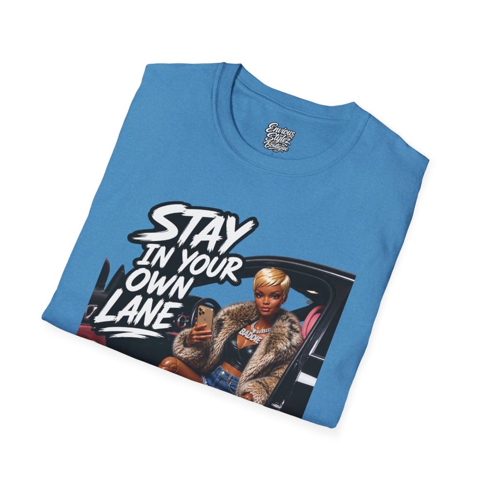 Image of Stay In Your Own Lane T-Shirt — Vintage Glam Graphic Tee