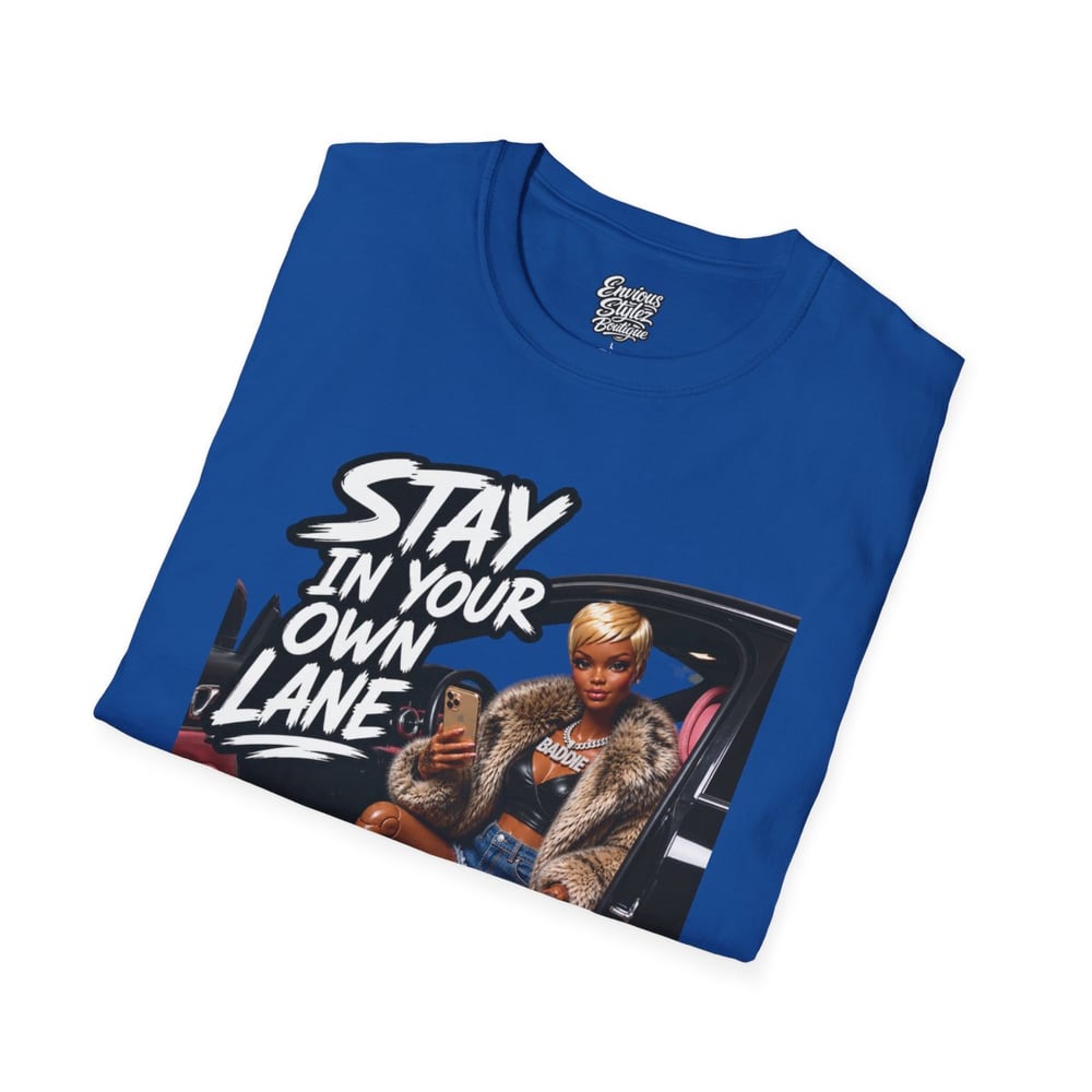 Image of Stay In Your Own Lane T-Shirt — Vintage Glam Graphic Tee