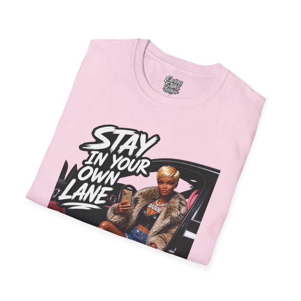 Image of Stay In Your Own Lane T-Shirt — Vintage Glam Graphic Tee