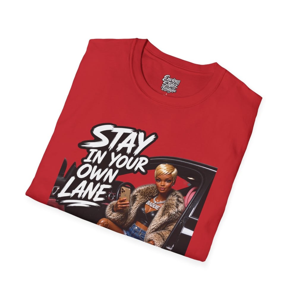 Image of Stay In Your Own Lane T-Shirt — Vintage Glam Graphic Tee