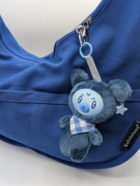 Image 1 of Moonie the Blue Bear bag charm