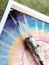 Image 3 of "Sorcha" - Quartz Crystal Wand